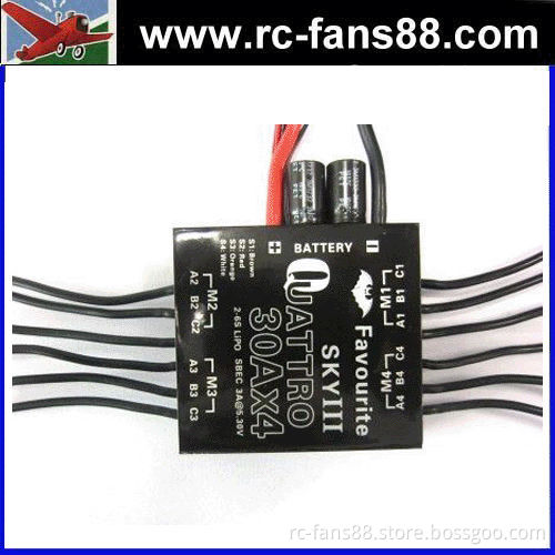 30A Four in one Brushless Multicopter ESC